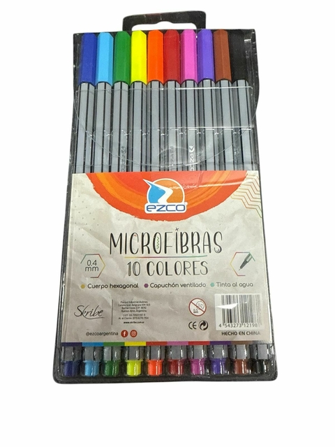 Microfibra Ezco x 10 Colores