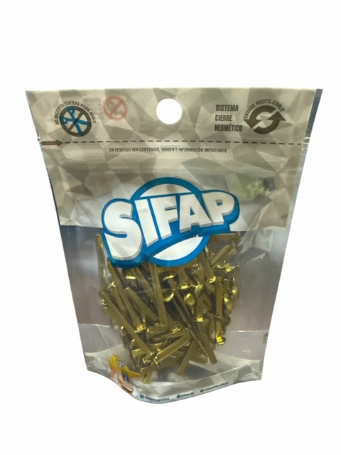 BROCHE DORADO 2 PATITAS N.10 - comprar online