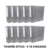 BIBLIORATO ECONOMICO GRIS OFICIO PACK X 10 UNIDADES