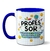 Caneca Profissão Colorida Professor Atacado Revenda