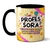 Caneca Profissão Colorida Professora Atacado Revenda - Atacado de Canecas - AShow Revenda