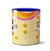 Caneca Profissão Colorida Psicóloga Atacado Revenda - comprar online