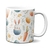 Caneca Chocolate Coelho Ovos Cenouras Branco na internet