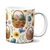Caneca Chocolate Coelho Cesta Ovos Coloridos na internet