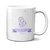 Caneca Mãe De Primeira Viagem Roxo Atacado Revenda na internet