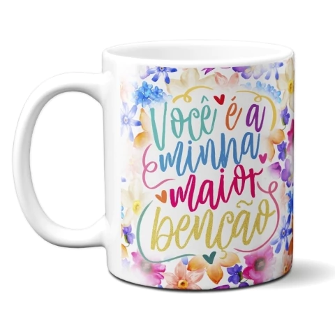 Caneca Mãe Maior Benção