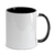 Caneca Sublimação Alça e Interior Preta 325ml