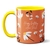Caneca Aniversário Happy Birthday Laranja Atacado Revenda - Atacado de Canecas - AShow Revenda