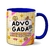 Caneca Profissão Colorida Advogada Atacado Revenda na internet