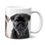 Caneca Cachorro Raça Pug na internet