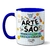 Caneca Profissão Colorida Artesão Atacado Revenda