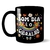 Caneca Divertida Bom Dia Caralho Preto Atacado Revenda