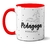 Caneca Profissão Minimalista Pedagoga Atacado Revenda - Atacado de Canecas - AShow Revenda