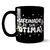 Caneca Divertida Cafeinada Preto Atacado Revenda