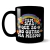 Caneca Divertida Outro Dia Preto Atacado Revenda