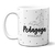 Caneca Profissão Minimalista Pedagoga Atacado Revenda