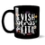 Caneca Divertida Vish Atrás  De Eita Preto Atacado Revenda