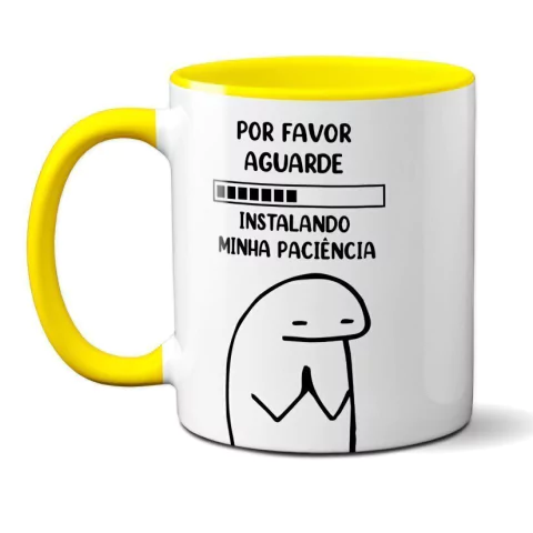 Caneca Flork Paciência Atacado Revenda - Atacado de Canecas - AShow Revenda