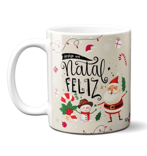 Caneca Natal Desejo Atacado Revenda