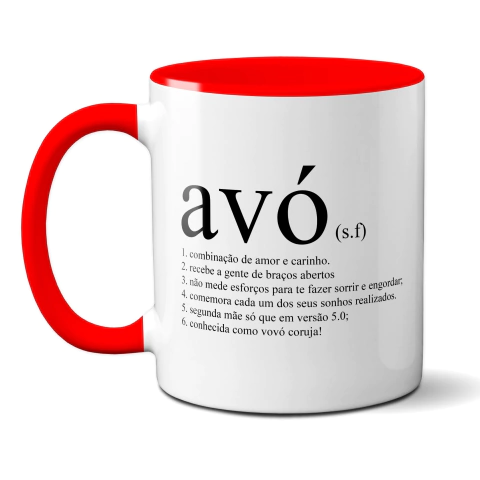 Caneca Significado Avó Atacado Revenda - loja online