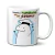 Caneca Flork Diploma Humilhação Azul Atacado Revenda na internet