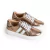 Zapatilla Urbana Daisy Zap 1 Cuero Vacuno Peltre