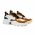 Zapatilla Urbana Heart zap 1 Cuero Vacuno Blanco/Suela y Negro