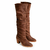 Bota Alta Maxima Bucanera Cuero Vacuno Soft Chocolate