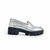 Mocasín Raquel Moc 2 Cuero Vacuno Plata en internet