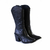 Bota Tejana Alt Bord 1 Cuero Vacuno Negro