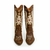 Bota Tejana Zoe Alt Bord 1 Cuero Vacuno Engrasado Brown - comprar online