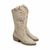 Bota Tejana Zoe Alt Bord 5 Cuero Vacuno Velvet Taupe Patinado