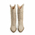 Bota Tejana Zoe Alt Bord 5 Cuero Vacuno Velvet Taupe Patinado - comprar online