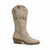 Bota Tejana Zoe Alt Bord 5 Cuero Vacuno Velvet Taupe Patinado en internet