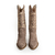 Bota Tejana Zoe Alt Bord 7 Cuero Vacuno Gamuzon Terra - comprar online