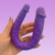 BOOMERANG PÊNIS DUPLO COM VEIAS E GLANDE 30 x 3,5 CM - comprar online