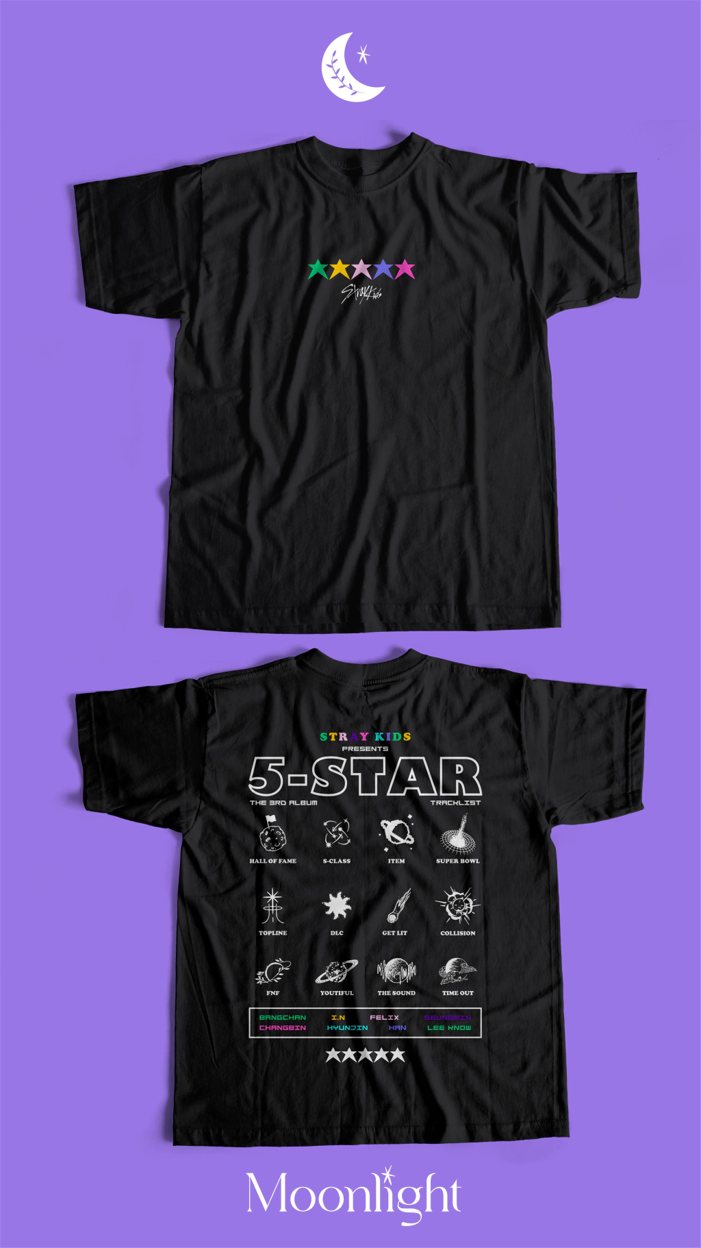 Remera 5-Star Tracklist