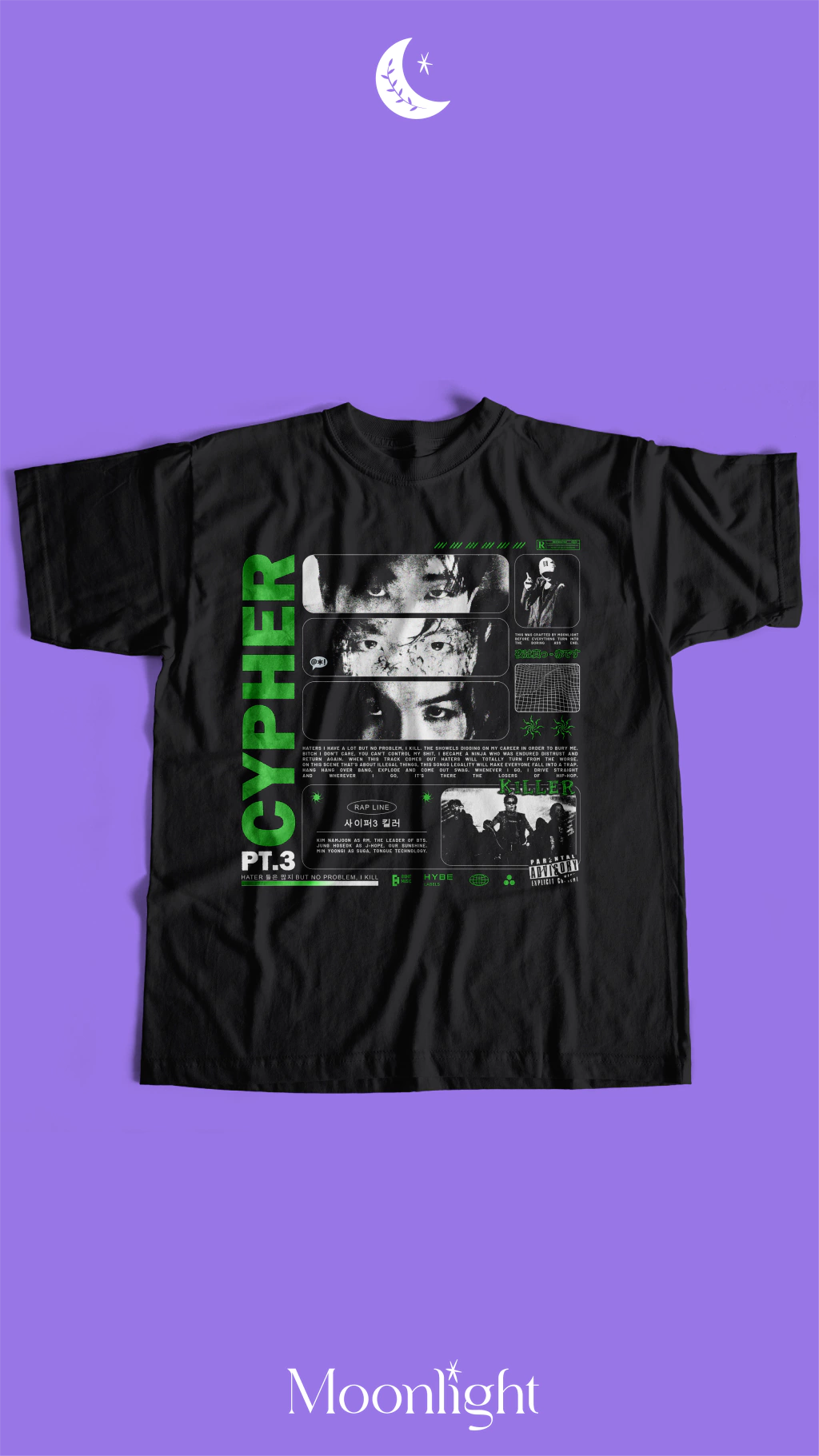 Remera Cypher pt3 KILLER