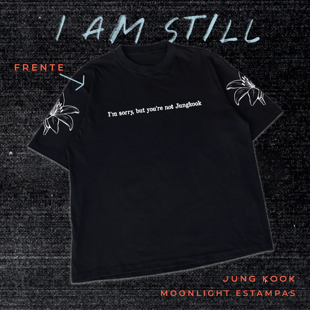 Remera You're not Jungkook (Oversize)