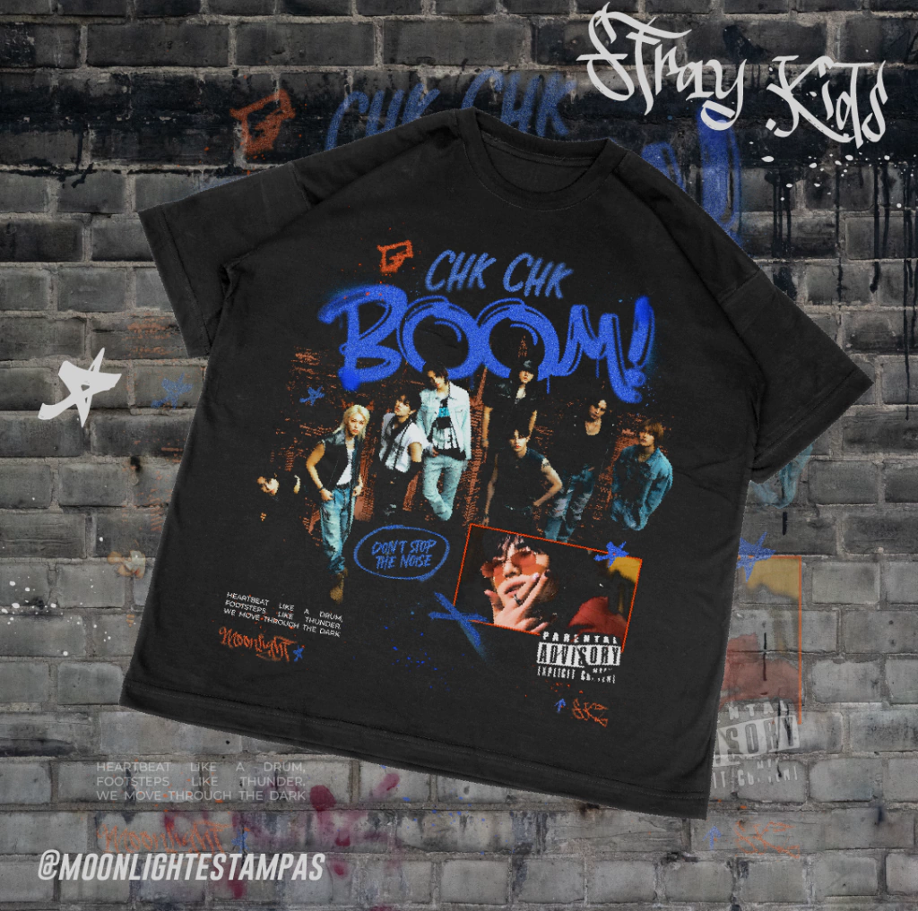 Remera CHKCHK BOOM (Oversize)
