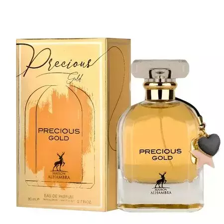 PERFUME ÁRABE Precious Gold Maison Alhambra Feminino 100ML ( REF. OLFATIVA Perfect Intense Marc Jacobs ) - comprar online