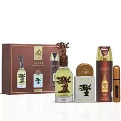 KIT ETERNAL OUD PERFUME 100ML + MINIATURA 20ML + SPRAY 200ML na internet