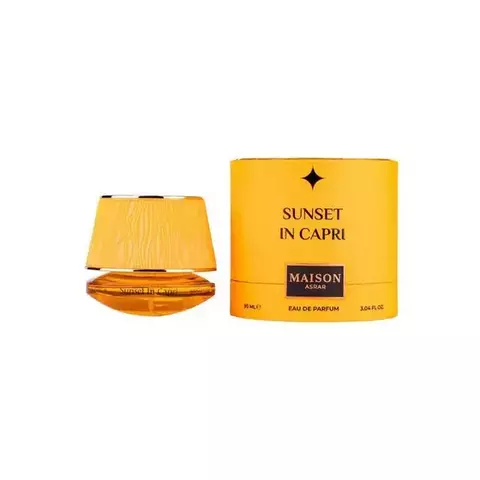 Perfume Maison Asrar Sunset In Capri - Eau de Parfum - Unissex - 90ML