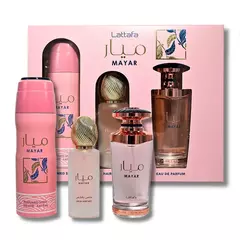 KIT MAYAR PERFUME 100ML + SPRAY 200ML + PERFUME DE CABELO 50ML EDP FEMININO - comprar online