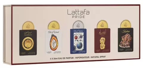 KIT MINIATURA 20ML CADA Lattafa Pride Giftset Collection