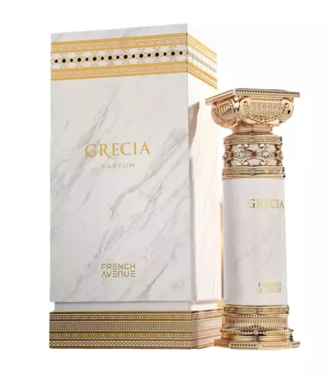 PERFUME ÁRABE Grecia French Avenue Compartilhável 100ml edp ( REF. OLFATIVA Blanche Bête Les Liquides Imaginaires )