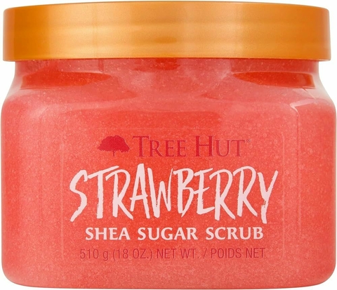Tree Hut Esfoliante Corporal Strawberry Shea Sugar 510g New