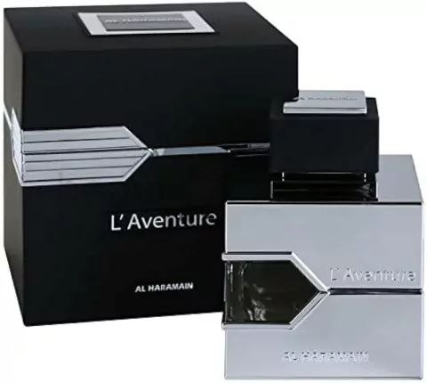 Perfume L'Aventure - Al Haramain - Masculino - Eau de Parfum - 100ml ( REF. OLFATIVA Aventus Creed )