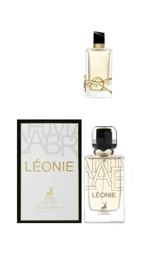 PERFUME ÁRABE MAISON ALHAMBRA LÉONIE 100ML FEMININO ( REF. OLFATIVA Libre Yves Saint Laurent )
