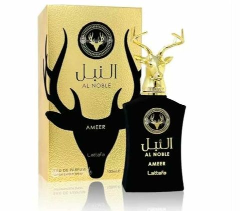 PERFUME ÁRABE Al Noble Ameer da Lattafa MASCULINO ( inspiração Swedish Wood Pana Dora)